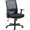 Lorell SOHO Mesh Mid-Back Task Chair, Gray LLR41840 - alternate 1